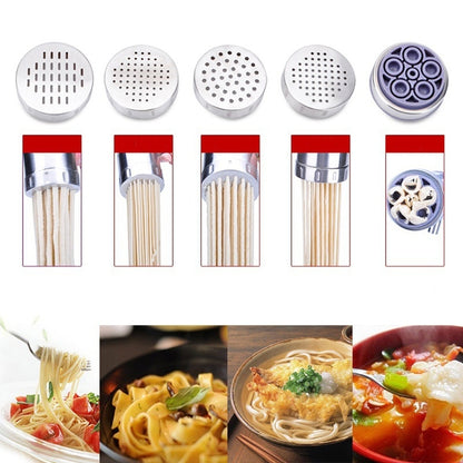 ครัวเรือนสแตนเลสเครื่องพาสต้ามือความดันเครื่องก๋วยเตี๋ยวก๋วยเตี๋ยว Maker 5 รุ่น, Pressure Noodle Maker