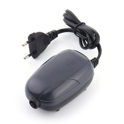 RS-290 220V 3W Single Outlets ปรับกระแสเงินสด Silent Aquarium Air Pump ถังปลาออกซิเจนปั๊มลม, 3W