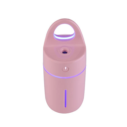 1.5W - 2W 175ml มินิแบบพกพา USB ไอออนลบ Humidifier ความงามและน้ำอาหารเสริมเครื่องมือที่มีสีสัน LED LIGHT