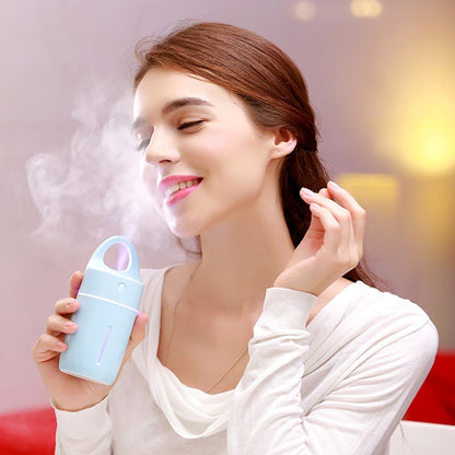 1.5W - 2W 175ml มินิแบบพกพา USB ไอออนลบ Humidifier ความงามและน้ำอาหารเสริมเครื่องมือที่มีสีสัน LED LIGHT