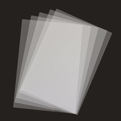 พิมพ์ฟิล์มหดความร้อน DIY กระดาษพิมพ์อีพ็อกซี่วัสดุตรายางกระดาษพิมพ์, DIY Heat Shrink Film (Transparent)