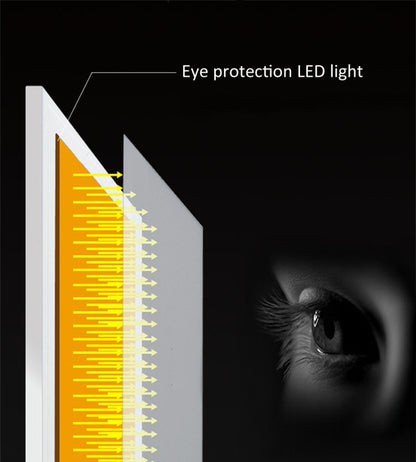 A4 ขนาด 5W 5V LED สามระดับของความสว่างหรี่แสงได้บอร์ดคัดลอกอะคริลิสำหรับอะนิเมะร่างภาพวาด Sketchpad พร้อมสาย USB และปลั๊กขนาด: 240x360x5mm