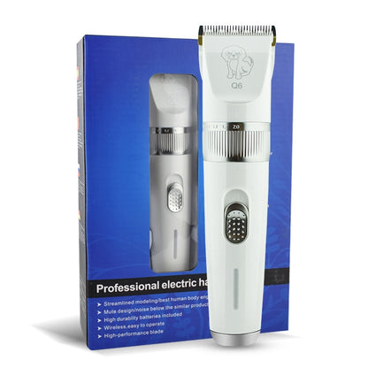 Q6 เครื่องโกนหนวดไฟฟ้าสำหรับชาร์จ USB พร้อมหวีสี่อัน, Q6 Shaver