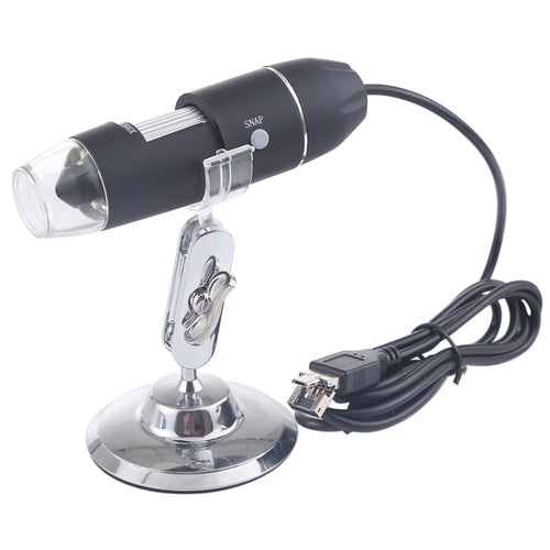 แว่นขยาย USB HD 0.3MP เซ็นเซอร์รับภาพ 2560x1920P กล้องจุลทรรศน์ดิจิตอล USB พร้อม 8 LED และขาตั้งแบบมืออาชีพ
