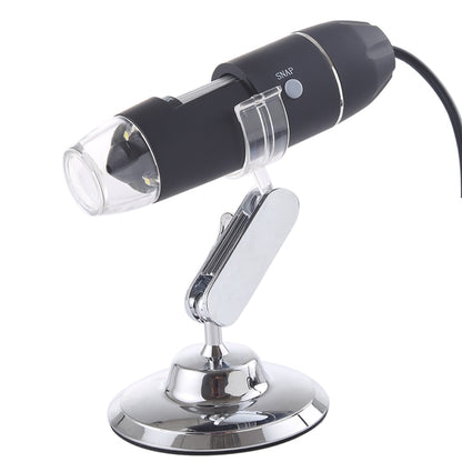 แว่นขยาย USB HD 0.3MP เซ็นเซอร์รับภาพ 2560x1920P กล้องจุลทรรศน์ดิจิตอล USB พร้อม 8 LED และขาตั้งแบบมืออาชีพ