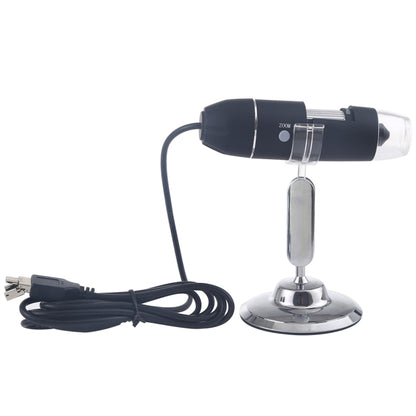แว่นขยาย USB HD 0.3MP เซ็นเซอร์รับภาพ 2560x1920P กล้องจุลทรรศน์ดิจิตอล USB พร้อม 8 LED และขาตั้งแบบมืออาชีพ
