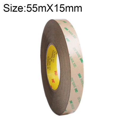 3M300LS 3M กาวซุปเปอร์ เทปไร้รอยสองหน้า โปร่งใสบางเฉียบและทนอุณหภูมิสูง ขนาด: 55ม. x 15มม., Size: 55m x 15mm