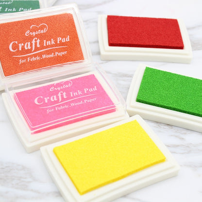 Hot Chic Child Craft แสตมป์ยาง InkPad DIY จากน้ำมัน 15 สี, Inkpad 4