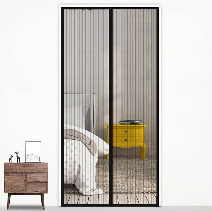ม่านประตูแม่เหล็กกันยุง Magic Mesh ขนาด 210x100 ซม, Size:210x100cm(Black), Size:210x100cm(Coffee), Size:210x100cm(Beige), Size:210x100cm(White)