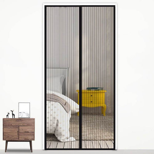ม่านประตูแม่เหล็กกันยุง Magic Mesh ขนาด 210x100 ซม, Size:210x100cm(Black), Size:210x100cm(Coffee), Size:210x100cm(Beige), Size:210x100cm(White)