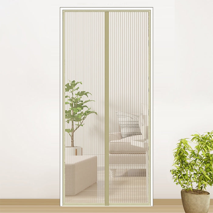ม่านประตูแม่เหล็กกันยุง Magic Mesh ขนาด 210x100 ซม, Size:210x100cm(Black), Size:210x100cm(Coffee), Size:210x100cm(Beige), Size:210x100cm(White)