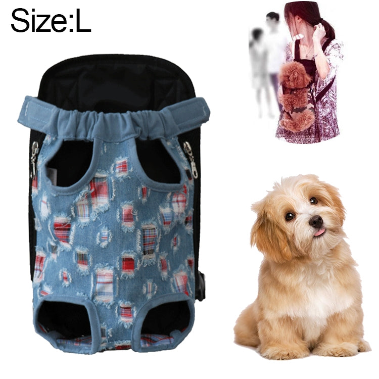 กระเป๋าเป้สะพายหลังสุนัขใส่สัตว์เลี้ยงด้านหน้า Size：L, Size：L