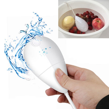 เครื่องซักผ้าอัลตราโซนิกขนาดเล็กแบบพกพาสำหรับเสื้อผ้า / ผัก / ผลไม้, Water Drop Style