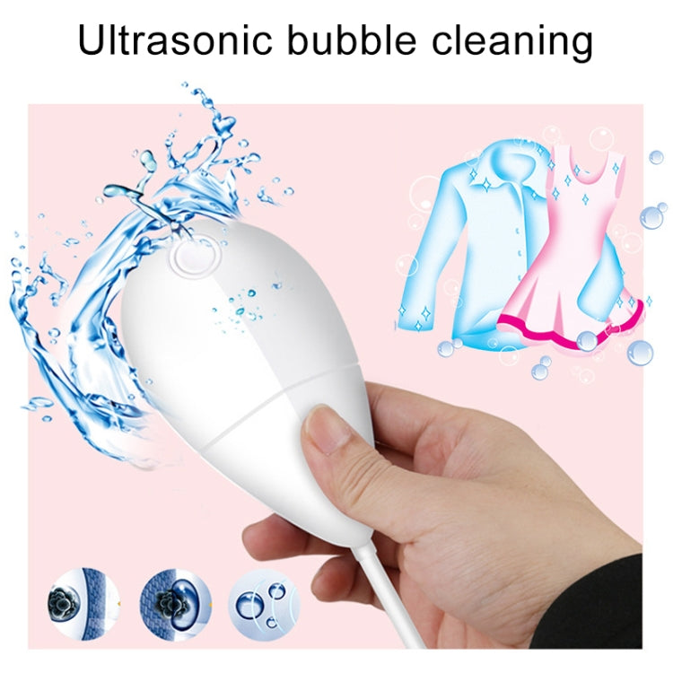เครื่องซักผ้าอัลตราโซนิกขนาดเล็กแบบพกพาสำหรับเสื้อผ้า / ผัก / ผลไม้, Water Drop Style
