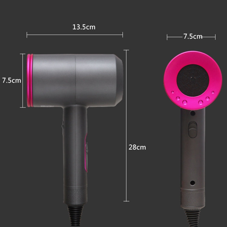 เครื่องเป่าผมอุณหภูมิคงที่แบบประจุลบเย็นกำลังสูง 2000W ปลั๊กสหราชอาณาจักร, UK Plug (Grey+Blue) +2, UK Plug (Red + Black) +2, UK Plug (Red + Grey) +2