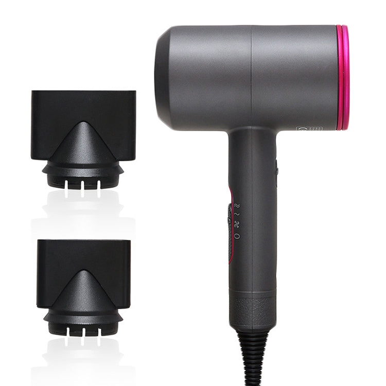เครื่องเป่าผมอุณหภูมิคงที่แบบประจุลบเย็นกำลังสูง 2000W ปลั๊กสหราชอาณาจักร, UK Plug (Grey+Blue) +2, UK Plug (Red + Black) +2, UK Plug (Red + Grey) +2