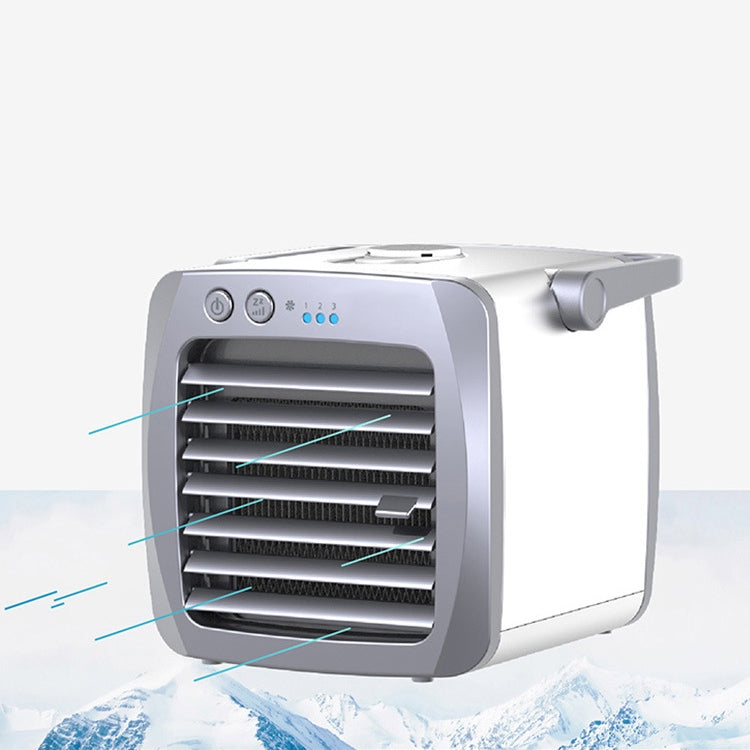มินิแบบพกพา USB เครื่องทำความเย็นเครื่องปรับอากาศพัดลม Air Cooler