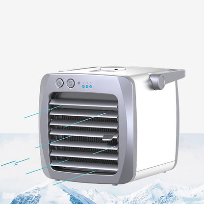 มินิแบบพกพา USB เครื่องทำความเย็นเครื่องปรับอากาศพัดลม Air Cooler