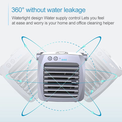 มินิแบบพกพา USB เครื่องทำความเย็นเครื่องปรับอากาศพัดลม Air Cooler