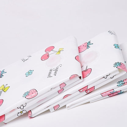 4PCS ประหยัดพื้นที่ถุงเก็บฝุ่นลายสีลูกกวาด, ผ้าห่ม Thinken แบบป้องกันการระเบิดเสื้อผ้าถุงเก็บซีลสูญญากาศพร้อมปั๊มมือฟรีขนาด: 70 * 90 ซม., Size: 70*90 cm