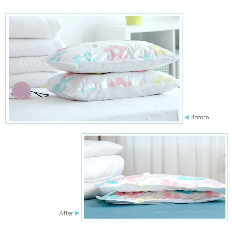 11 ชิ้นถุงเก็บสูญญากาศลายดอกทานตะวันประหยัดพื้นที่, Thinken Quilts เสื้อผ้าถุงเก็บซีลสูญญากาศพร้อมปั๊มมือ, รวมไปถึง: 3 ชิ้น 80 * 100 ซม., 2 ชิ้น 60 * 80 ซม., 3 ชิ้น 50 * 70 ซม., 2 ชิ้น 40 * 60ซม, 11 PCS Storage Bag