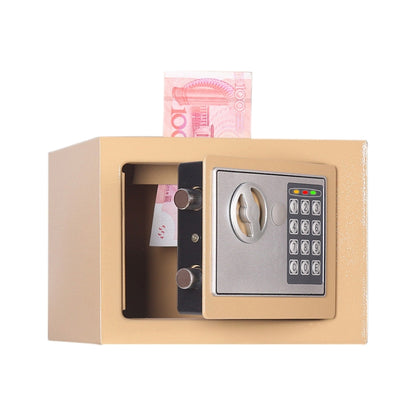 17E Home Mini Electronic Security ล็อค กล่องตู้ติดผนังตู้เซฟพร้อมฟังก์ชั่นหยอดเหรียญ