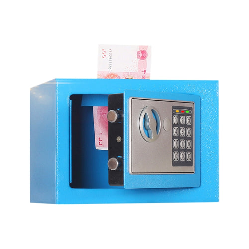 17E Home Mini Electronic Security ล็อค กล่องตู้ติดผนังตู้เซฟพร้อมฟังก์ชั่นหยอดเหรียญ