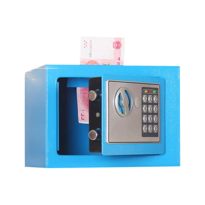 17E Home Mini Electronic Security ล็อค กล่องตู้ติดผนังตู้เซฟพร้อมฟังก์ชั่นหยอดเหรียญ