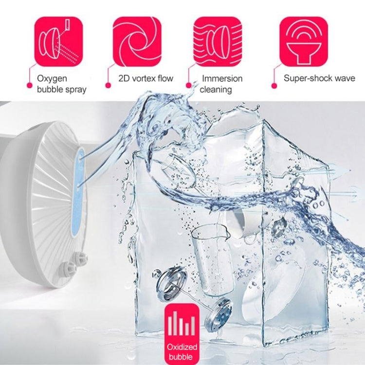 GYB001 เครื่องล้างจานอัลตราโซนิกขนาดเล็กแบบพกพา USB ชาร์จผลไม้ทำความสะอาดบรรจุภัณฑ์ที่เป็นกลาง, Neutral Packaging (Champagne Gold), Neutral Packaging (Pink), Neutral Packaging (Green), Neutral Packaging (Blue)