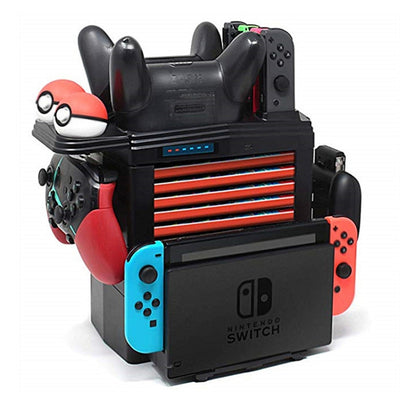 KJH Multi-Function Bracket Handle ชาร์จฐานรับกรอบสำหรับ Nintendo SWITCH, KJH-SWITCH-27