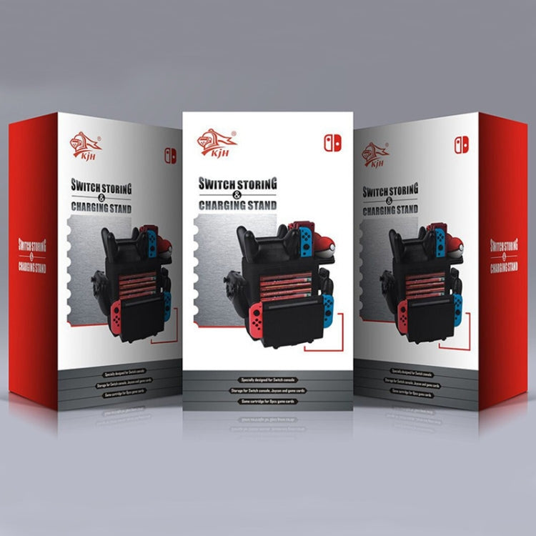KJH Multi-Function Bracket Handle ชาร์จฐานรับกรอบสำหรับ Nintendo SWITCH, KJH-SWITCH-27