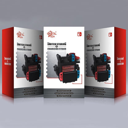 KJH Multi-Function Bracket Handle ชาร์จฐานรับกรอบสำหรับ Nintendo SWITCH, KJH-SWITCH-27