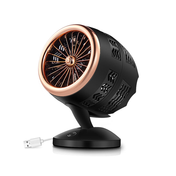 แบบพกพาปรับ Mini USB ชาร์จ Air Convection CYCLE เดสก์ท็อปพัดลมไฟฟ้า Air Cooler,รองรับ 2 ควบคุมความเร็ว