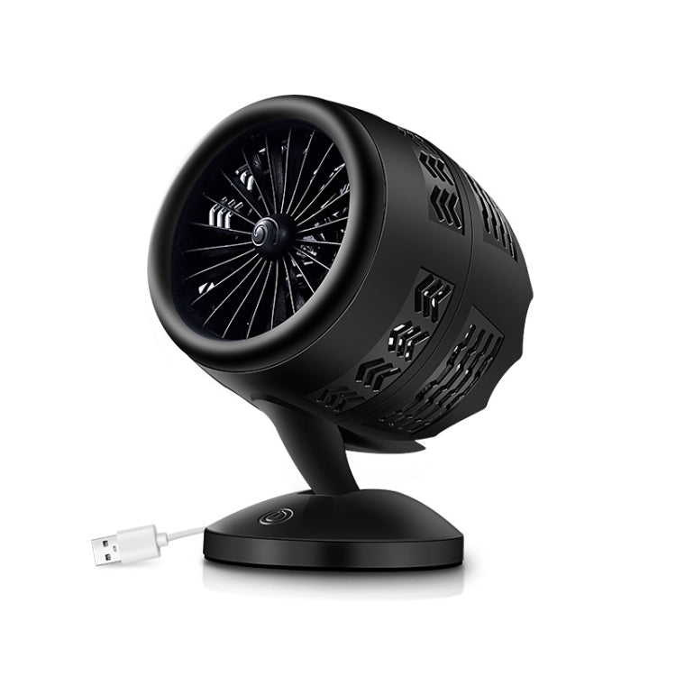 แบบพกพาปรับ Mini USB ชาร์จ Air Convection CYCLE เดสก์ท็อปพัดลมไฟฟ้า Air Cooler,รองรับ 2 ควบคุมความเร็ว
