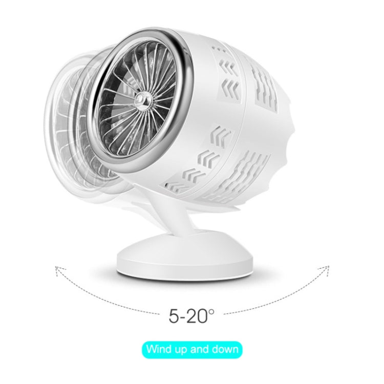 แบบพกพาปรับ Mini USB ชาร์จ Air Convection CYCLE เดสก์ท็อปพัดลมไฟฟ้า Air Cooler,รองรับ 2 ควบคุมความเร็ว
