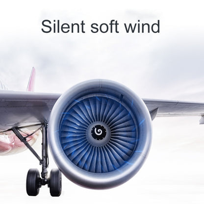 แบบพกพาปรับ Mini USB ชาร์จ Air Convection CYCLE เดสก์ท็อปพัดลมไฟฟ้า Air Cooler,รองรับ 2 ควบคุมความเร็ว