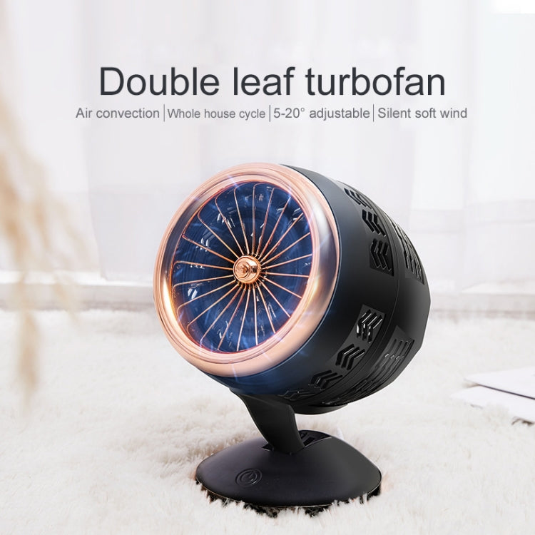 แบบพกพาปรับ Mini USB ชาร์จ Air Convection CYCLE เดสก์ท็อปพัดลมไฟฟ้า Air Cooler,รองรับ 2 ควบคุมความเร็ว
