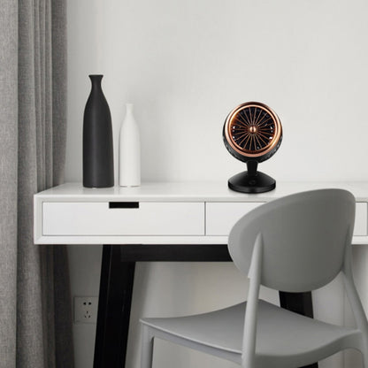 แบบพกพาปรับ Mini USB ชาร์จ Air Convection CYCLE เดสก์ท็อปพัดลมไฟฟ้า Air Cooler,รองรับ 2 ควบคุมความเร็ว