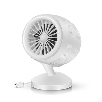 แบบพกพาปรับ Mini USB ชาร์จ Air Convection CYCLE เดสก์ท็อปพัดลมไฟฟ้า Air Cooler,รองรับ 2 ควบคุมความเร็ว