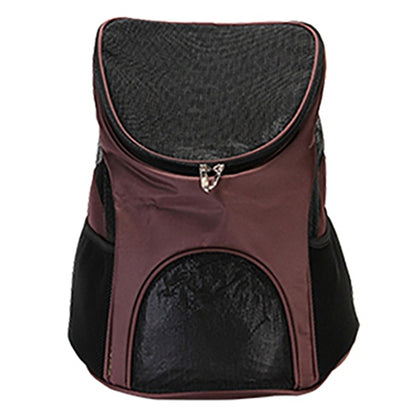 กระเป๋าใส่สัตว์เลี้ยงระบายอากาศไนลอนพับได้แบบพกพาขนาด: 33 x 30 x 24 ซม, Size: 33 x 30 x 24cm Black, Size: 33 x 30 x 24cm Coffee, Size: 33 x 30 x 24cm Blue, Size: 33 x 30 x 24cm Red