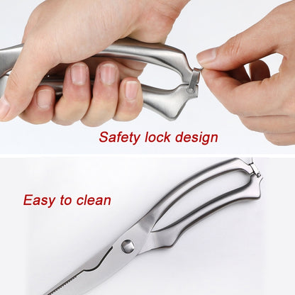 10 นิ้วครัวสัตว์ปีกปลาไก่เครื่องตัดสแตนเลส Cook Gadget เฉือน, BLISTER Package, Blister Package