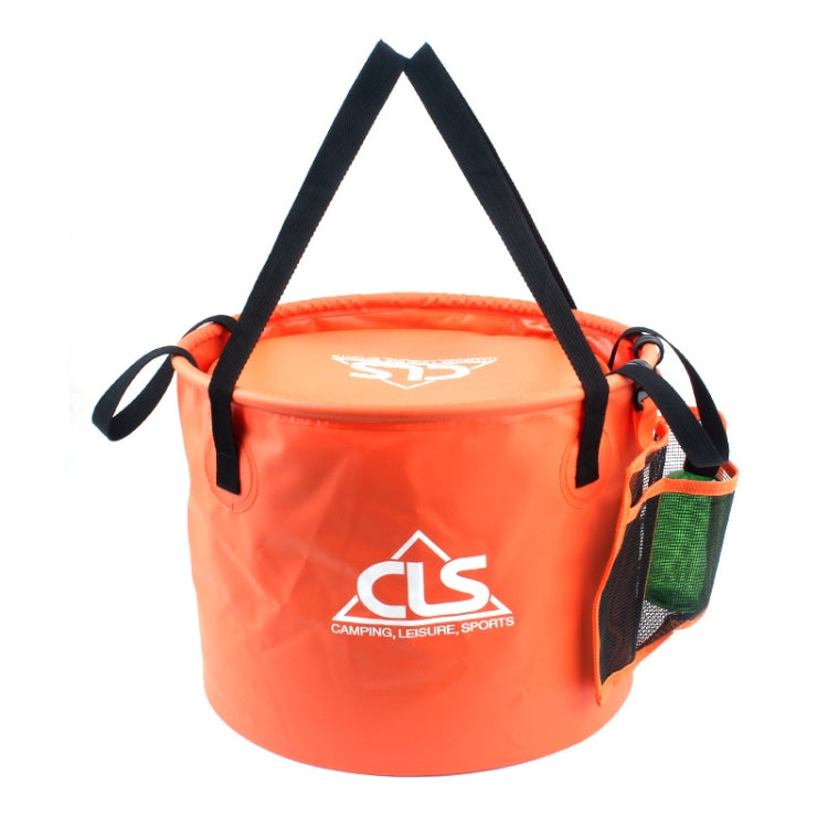 30L 4 in 1 PVC Outdoor Folding Double Drain Basket แคมป์ปิ้ง ประมง Gear Bag