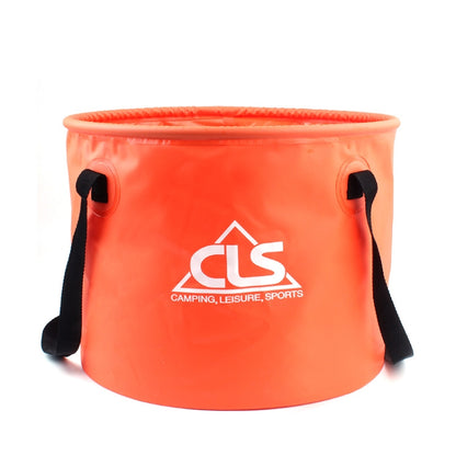 30L 4 in 1 PVC Outdoor Folding Double Drain Basket แคมป์ปิ้ง ประมง Gear Bag
