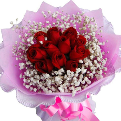 สีที่บริสุทธิ์ DIY คู่มือกุทัณฑ์ของขวัญช่อดอกไม้ริบบิ้นดอกไม้ริบบิ้นบรรจุภัณฑ์ขนาด: 4.0 ซม. * 20 ม. การจัดส่งสีแบบสุ่ม, Size: 4.0cmx20m