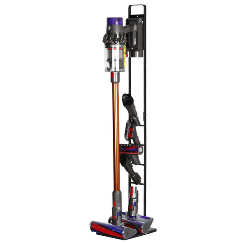 เครื่องดูดฝุ่นในบ้าน ไม้แขวนเสื้อ ชั้นเก็บของเจาะฟรีสำหรับ Dyson V6 V7 V8 V10
