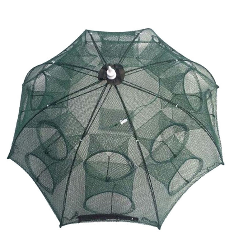 16 หลุมอัตโนมัติพับตกปลาสุทธิไนลอนกุ้งปู Minnow กับดักปลา Cast NET Fishing Tackle, 16 Holes