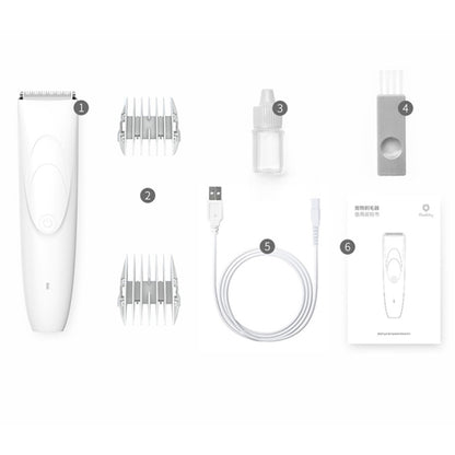 Original Xiaomi Youpin Pawbby สุนัขมีดโกนมืออาชีพ Pet Grooming Clippers ไฟฟ้าแบบชาร์จไฟได้ความปลอดภัยเครื่องตัดผม, Pawbby Dog Professional Razor