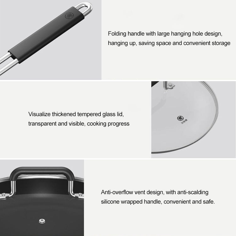 ต้นฉบับ Xiaomi Youpin กระทะไม่ติดหม้อปรุงอาหาร, GJC02CM