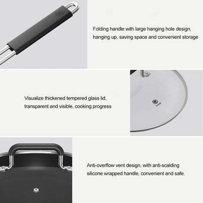 ต้นฉบับ Xiaomi Youpin กระทะไม่ติดหม้อปรุงอาหาร, GJC02CM
