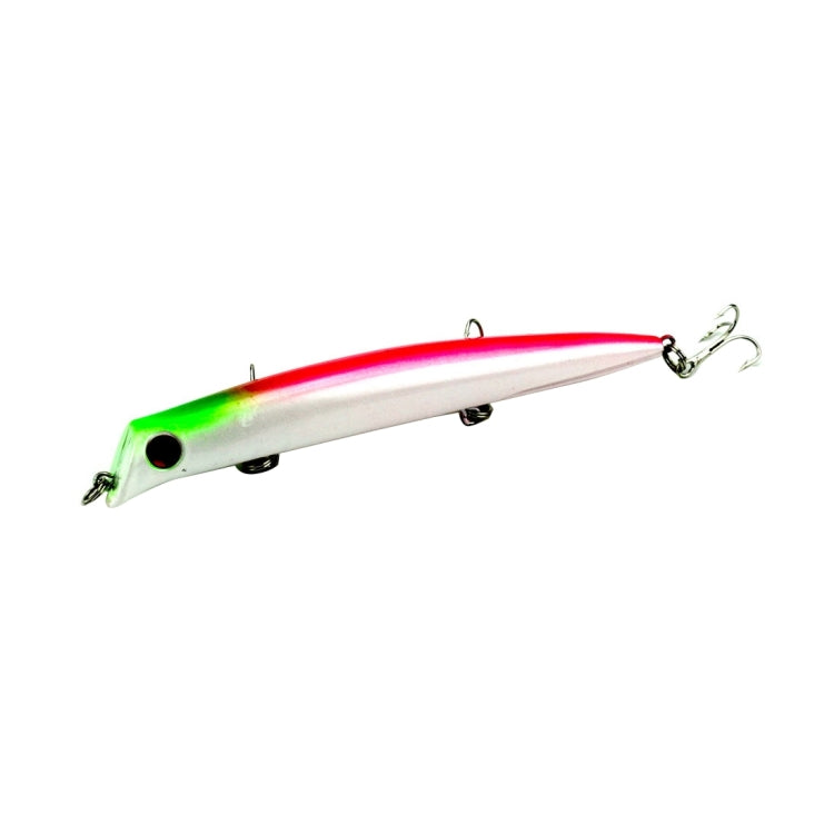 HENGJIA เหยื่อตกปลาประดิษฐ์ Popper Bionic Fishing Bait พร้อมตะขอ, ความยาว: 12.6 ซม., การจัดส่งสีแบบสุ่ม, Length: 12.6 cm